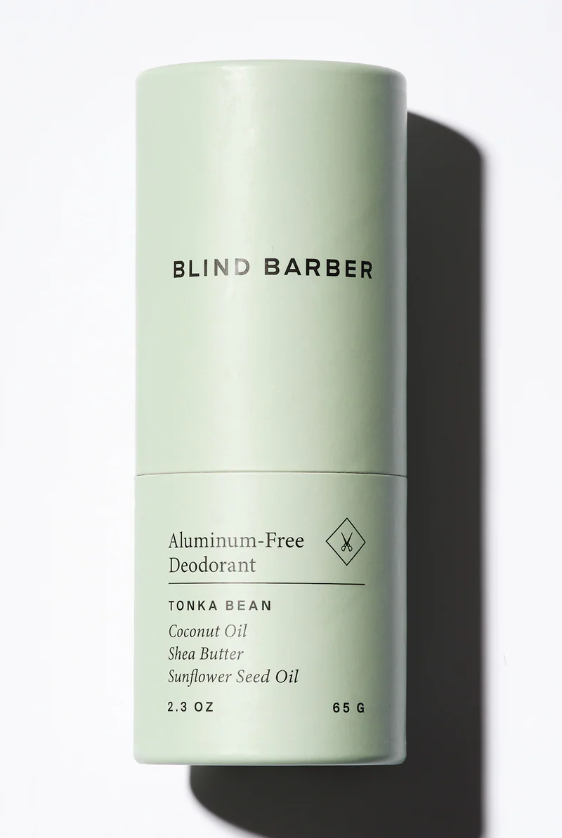 Deodorant - Blind Barber - Tonka Bean Aluminum - Free Deodorant - Archery Close