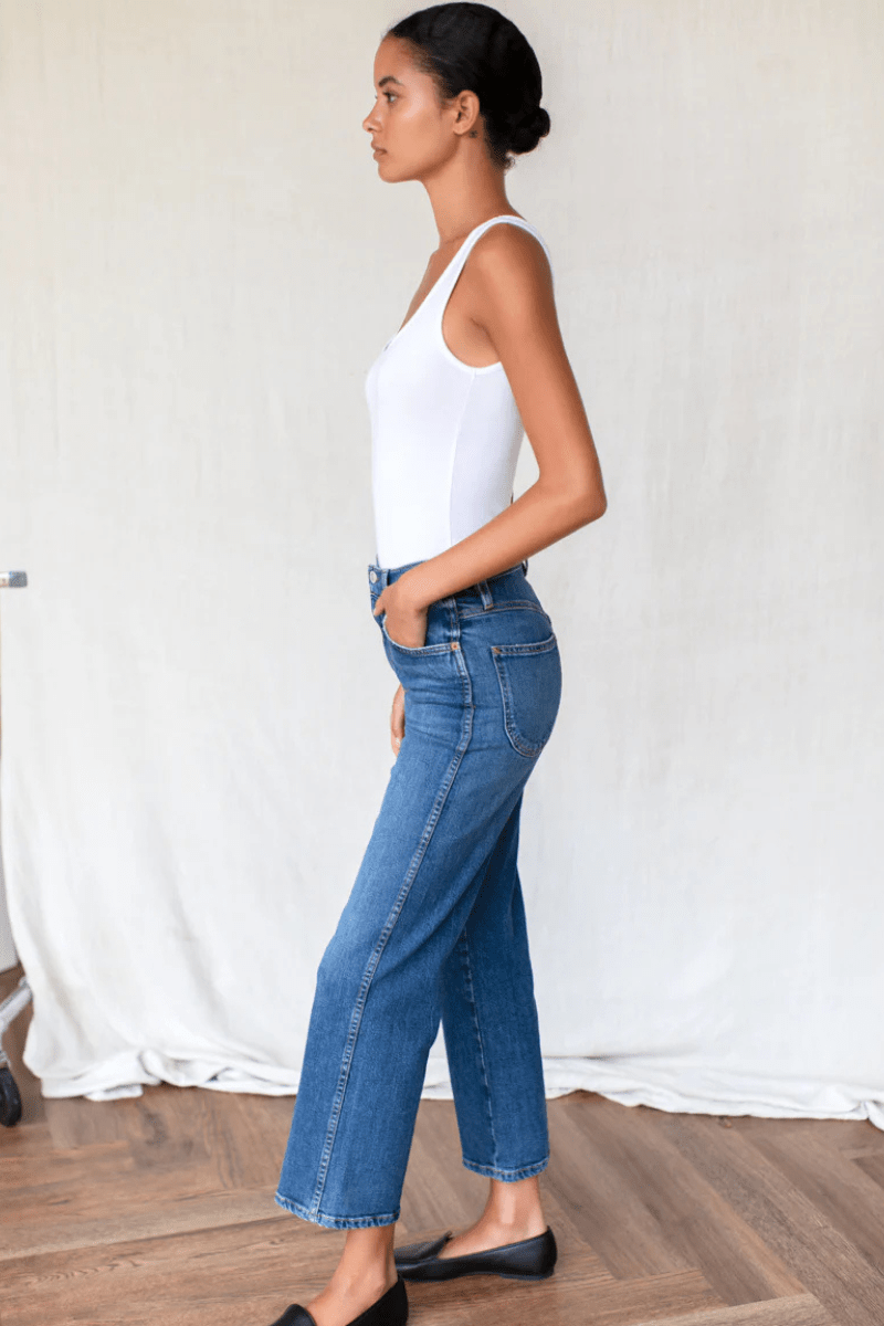 Jeans - Emerson Fry - Treasure Straight Ankle Jeans in Generation Wash - Archery Close