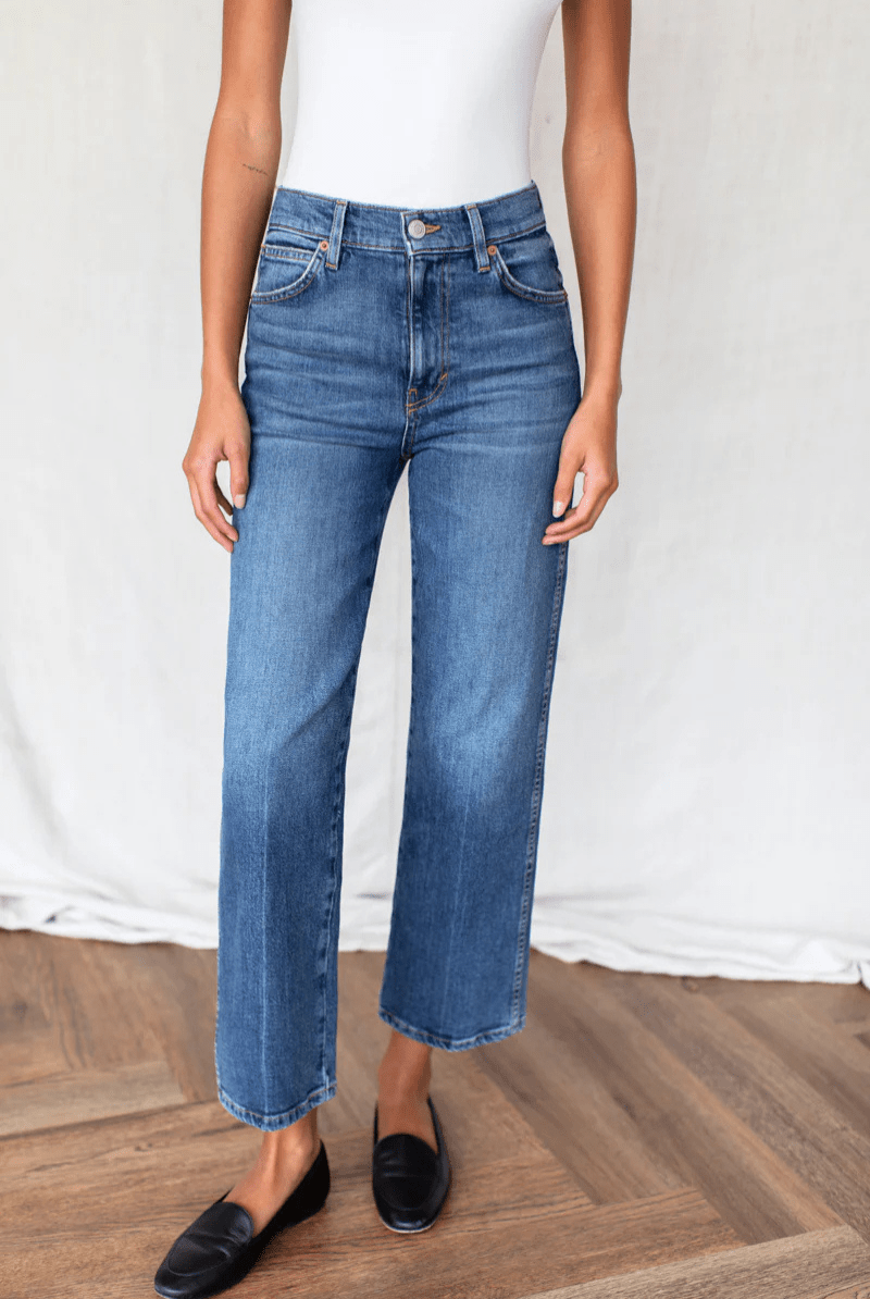 Jeans - Emerson Fry - Treasure Straight Ankle Jeans in Generation Wash - Archery Close