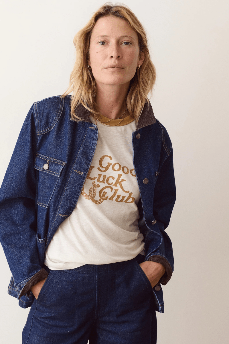 Shirts & Tops - Marine Layer - Tried & True Crew Tee. in Antique White - Archery Close
