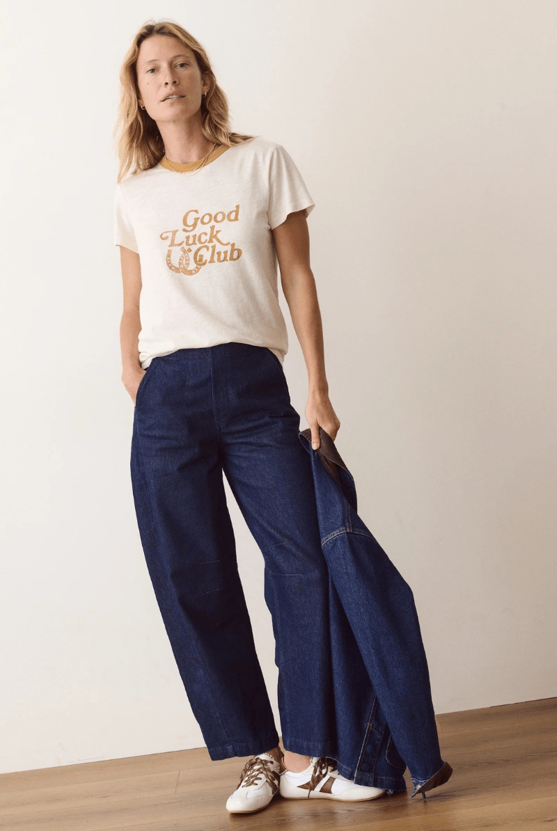 Shirts & Tops - Marine Layer - Tried & True Crew Tee. in Antique White - Archery Close