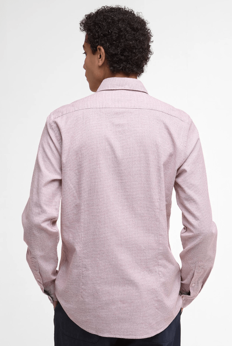 Shirts & Tops - Barbour - Turner Tailored Houndstooth Shirt - Archery Close