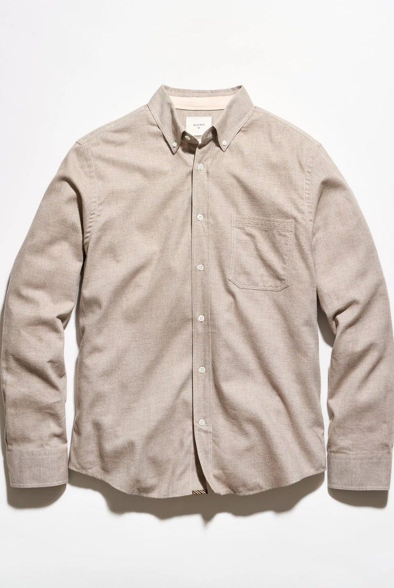Billy Reid Tuscumbia Classic Shirt - Tan