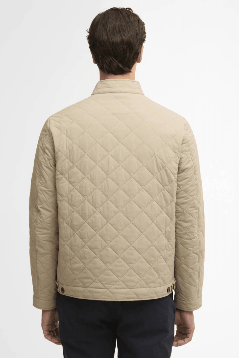Outerwear - Barbour - Tyneside Quilted Jacket in Washed Stone - Archery Close