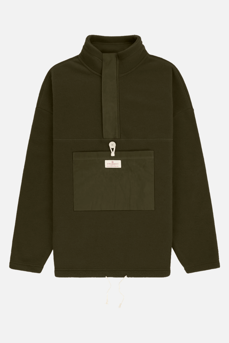 Sweatshirts - Amundsen - V - Bond Waxed Fleece - Archery Close