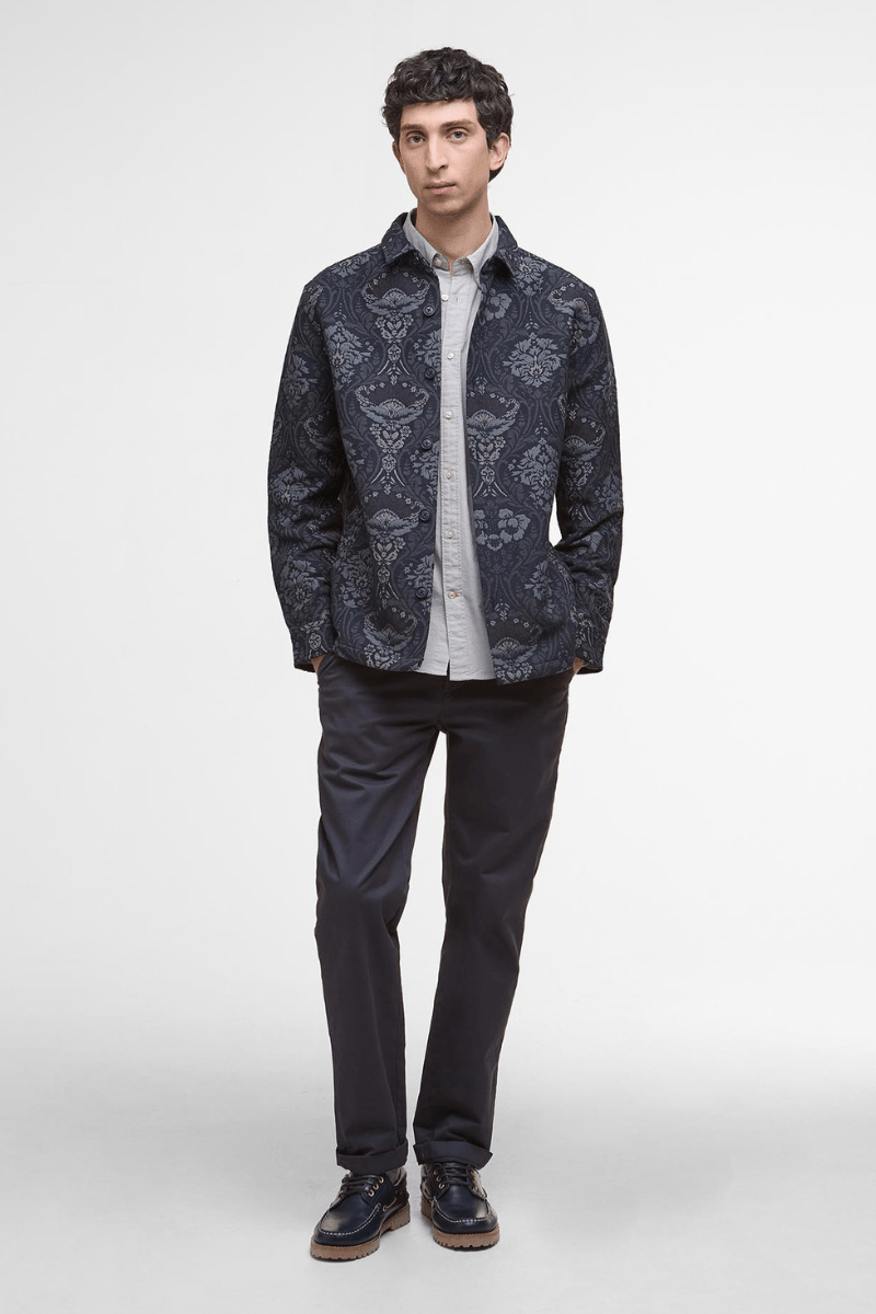 Shirts & Tops - Barbour - Waterhouse Jacquard Overshirt - Archery Close