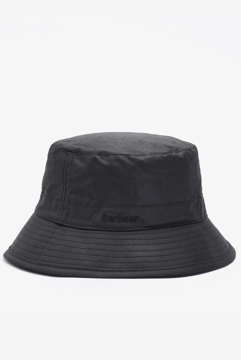 Hats - Barbour - Wax Bucket Hat - Archery Close
