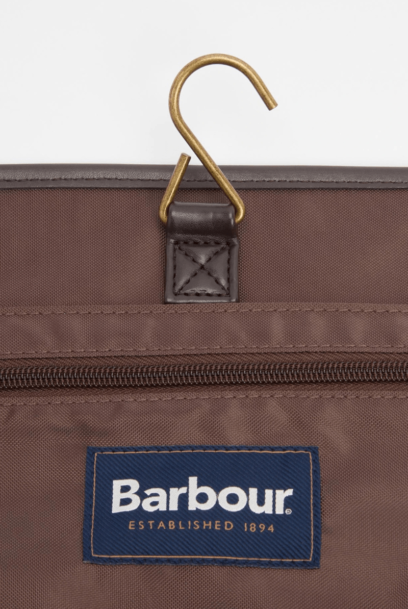 Handbags, Wallets & Cases - Barbour - Waxed Hanging Washbag - Archery Close