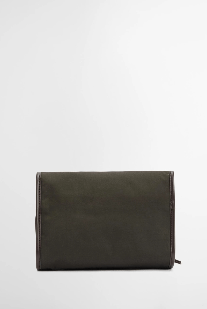 Handbags, Wallets & Cases - Barbour - Waxed Hanging Washbag - Archery Close