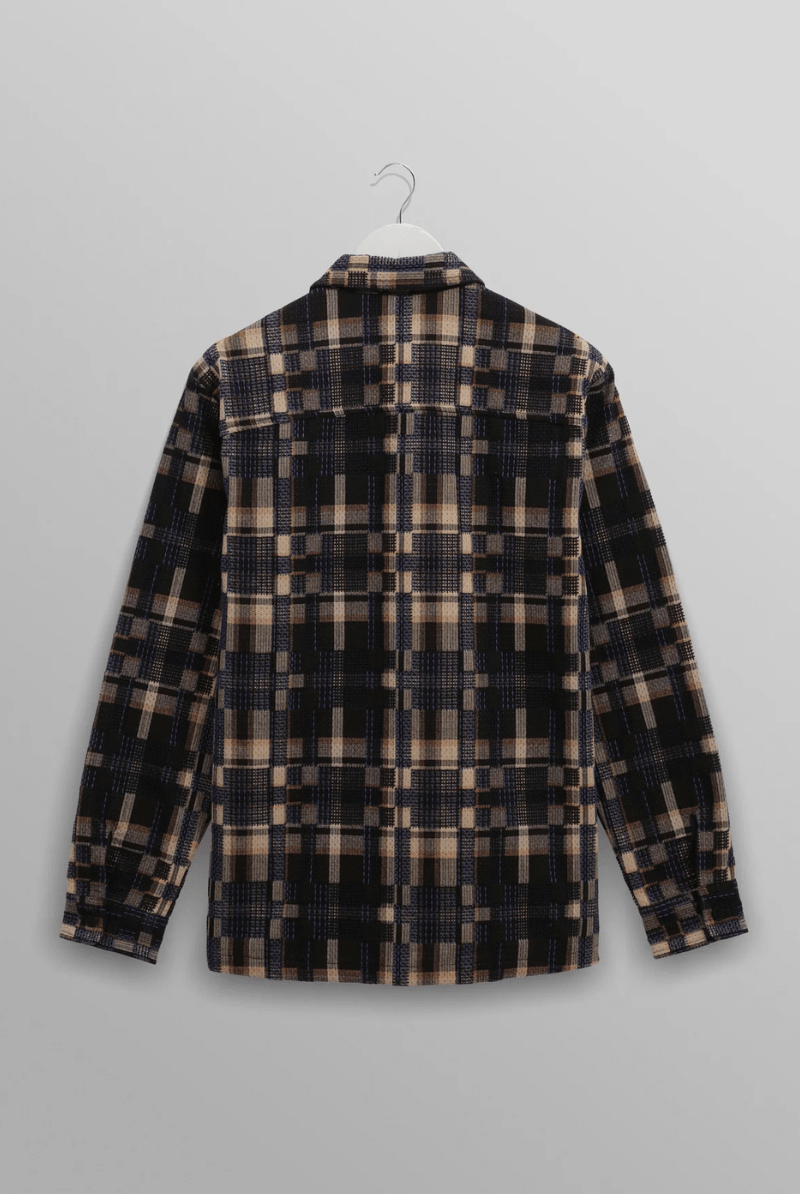 Shirts & Tops - Wax London - Whiting Overshirt in Glitch Check - Archery Close
