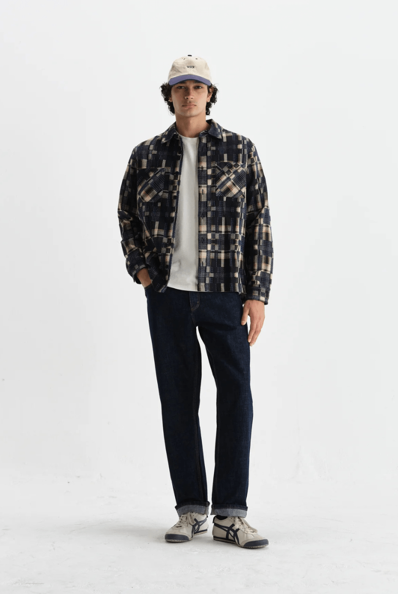 Shirts & Tops - Wax London - Whiting Overshirt in Glitch Check - Archery Close