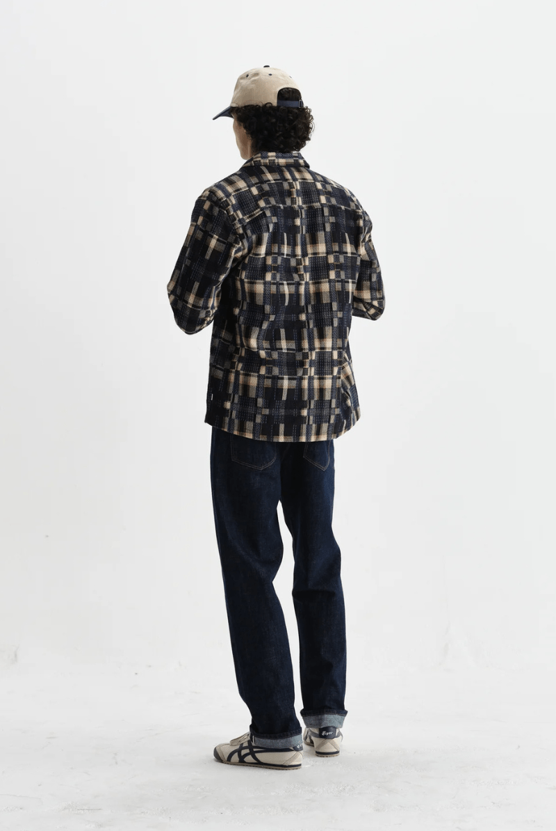 Shirts & Tops - Wax London - Whiting Overshirt in Glitch Check - Archery Close