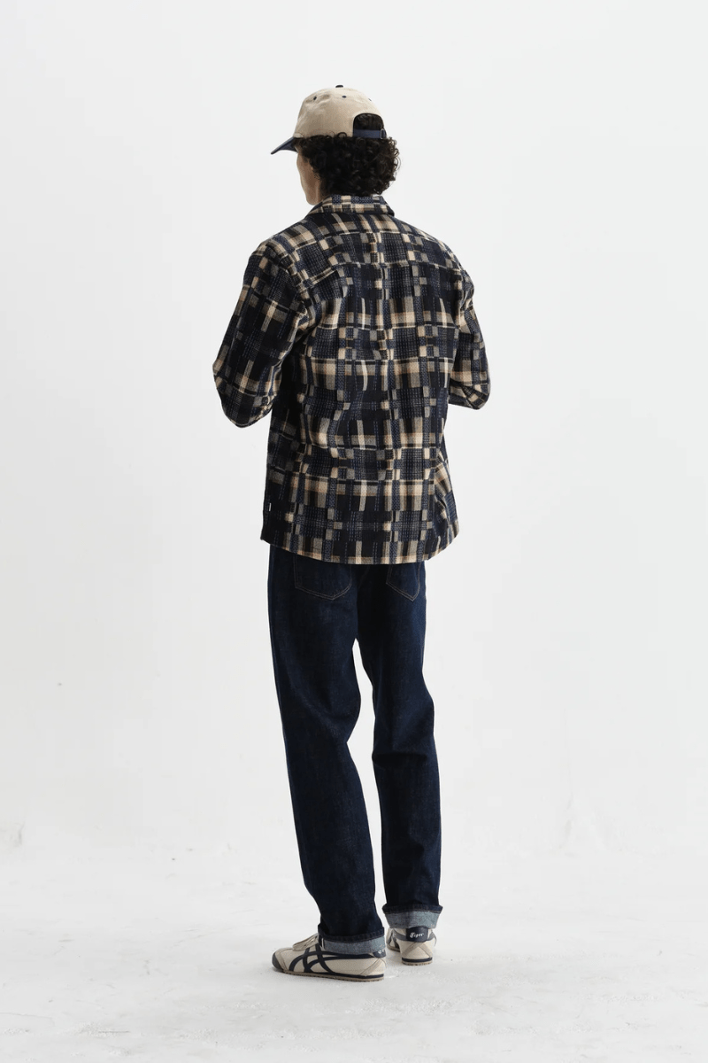 Shirts & Tops - Wax London - Whiting Overshirt in Glitch Check - Archery Close