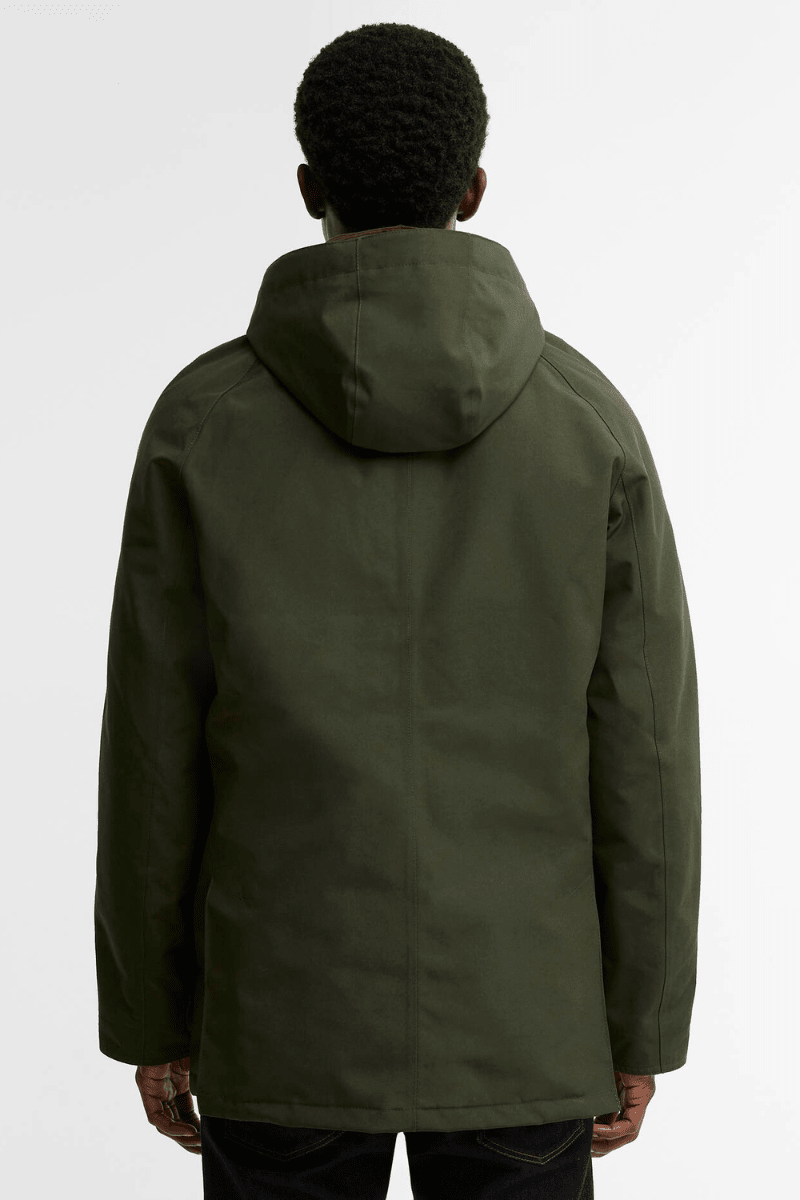 Outerwear - Barbour - Winter Ashby Waterproof Jacket in Sage - Archery Close