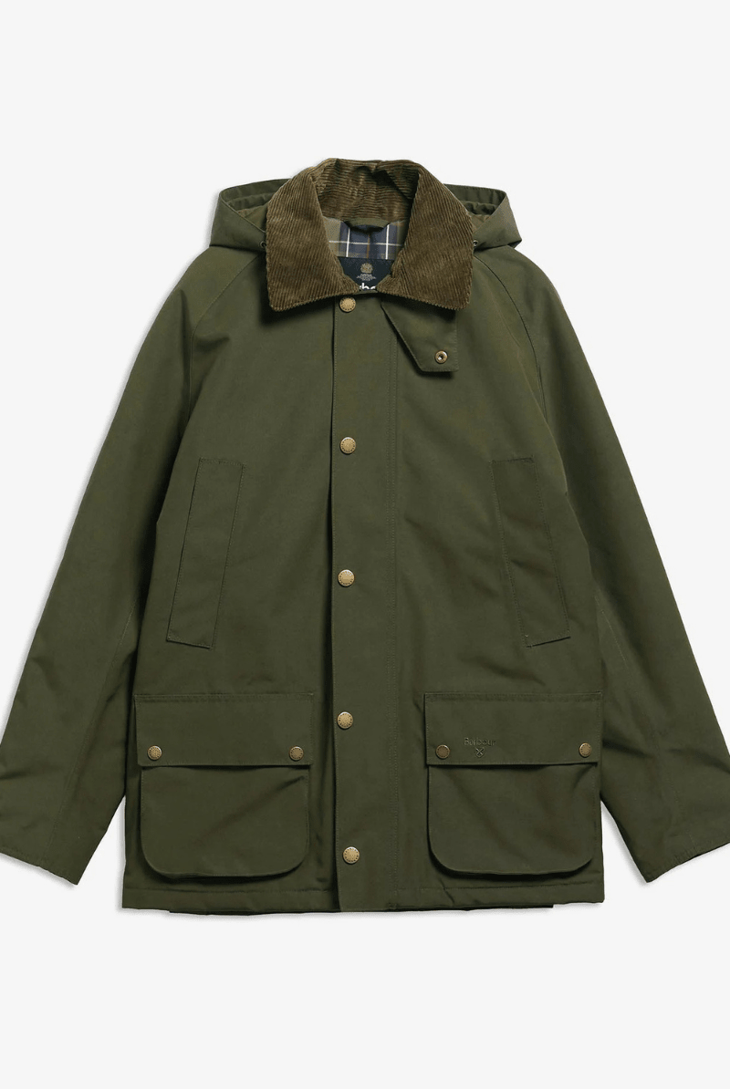 Outerwear - Barbour - Winter Ashby Waterproof Jacket in Sage - Archery Close