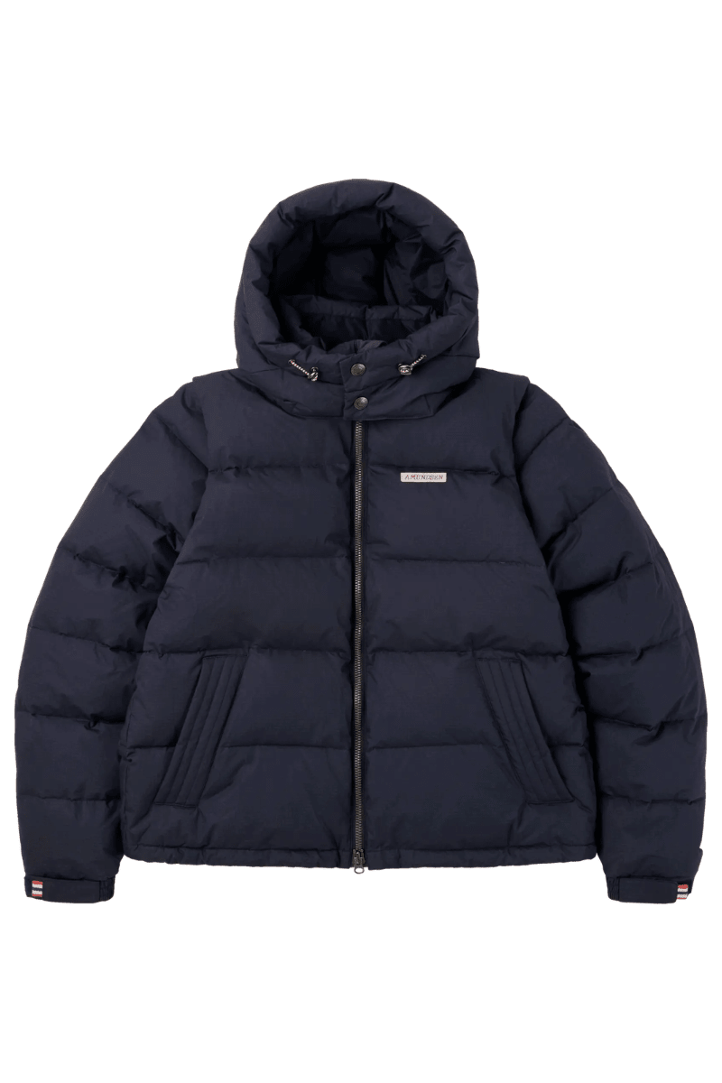 Outerwear - Amundsen - Winter Down Jacket in Navy - Archery Close