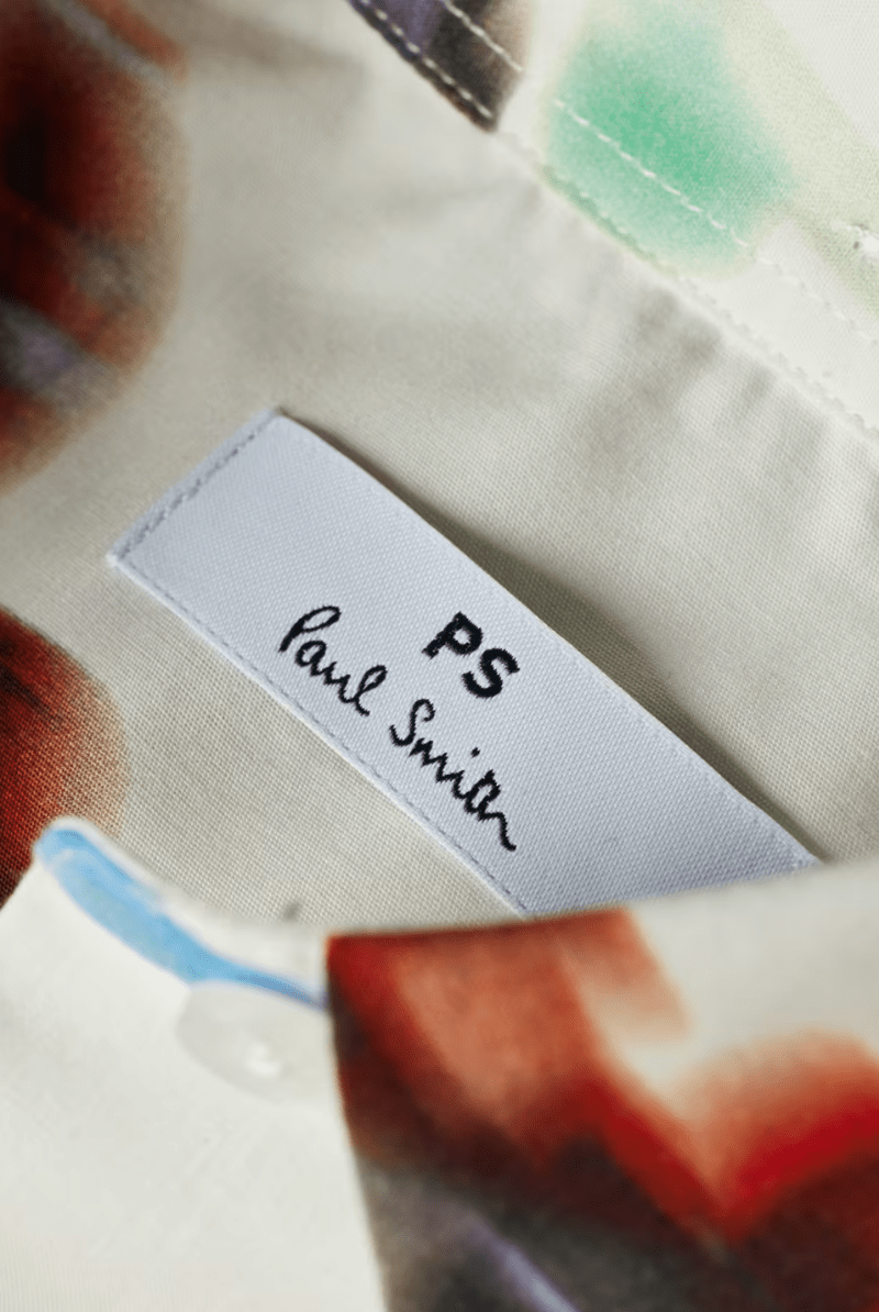 Shirts & Tops - Paul Smith - Women' White 'Hazy Floral' Cotton Shirt - Archery Close