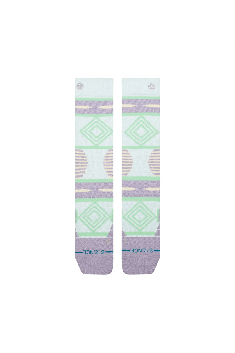 Socks - Stance - Womens Temple Mid Poly Snow Sock - Archery Close