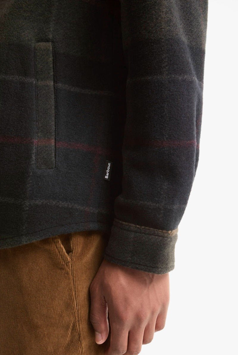 Barbour Woodlane Brushed Check Overshirt