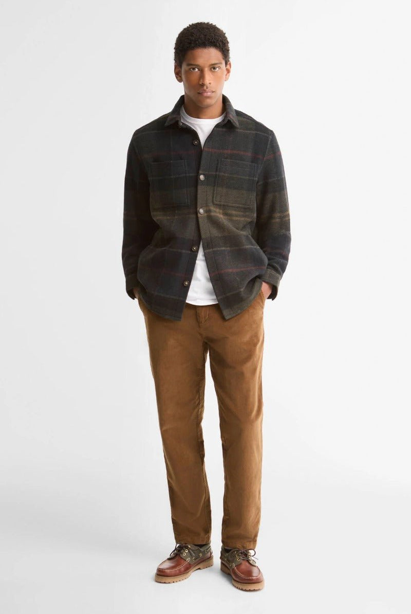 Barbour Woodlane Brushed Check Overshirt