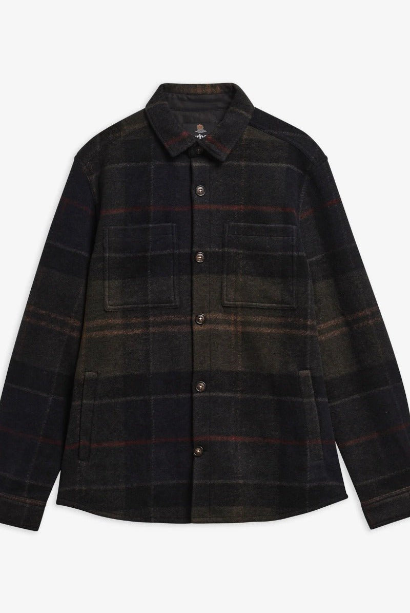 Barbour Woodlane Brushed Check Overshirt