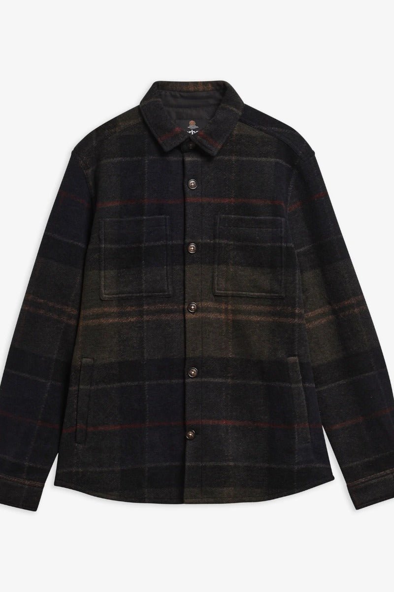 Barbour Woodlane Brushed Check Overshirt