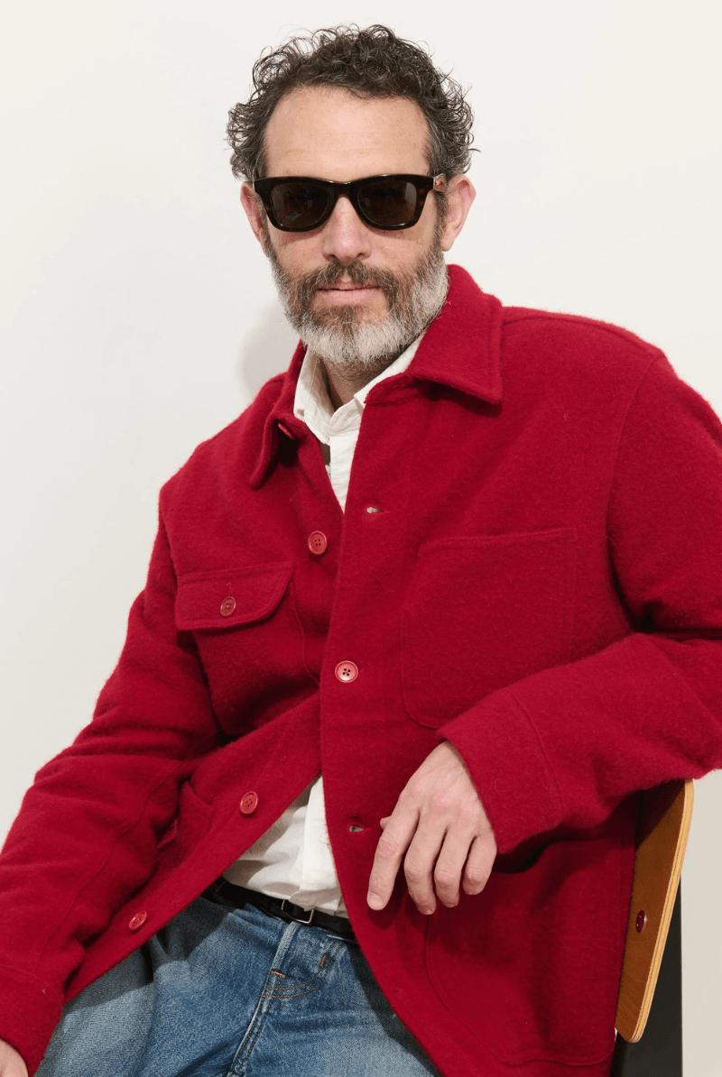 Outerwear - Alex Mill - Work Jacket In Merino Wool Knit - Archery Close