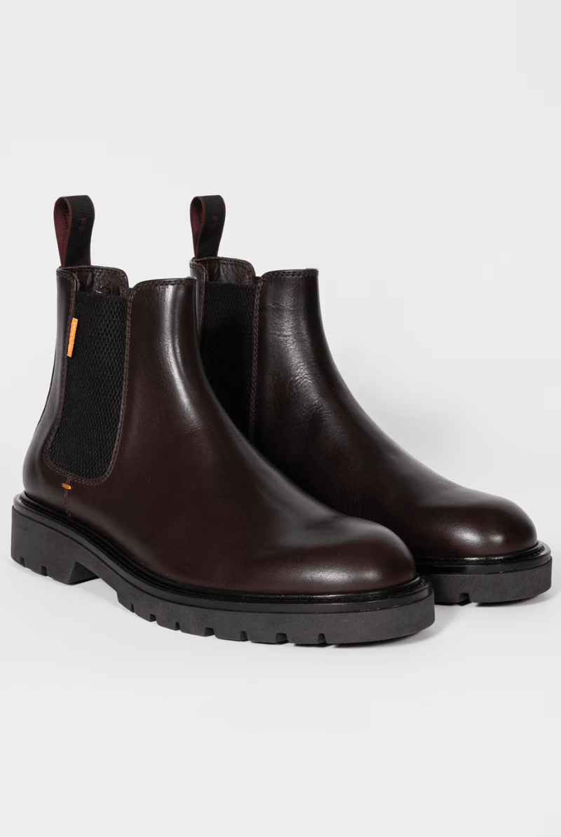 Boots - Paul Smith - Xenon Boots in Dark Brown - Archery Close
