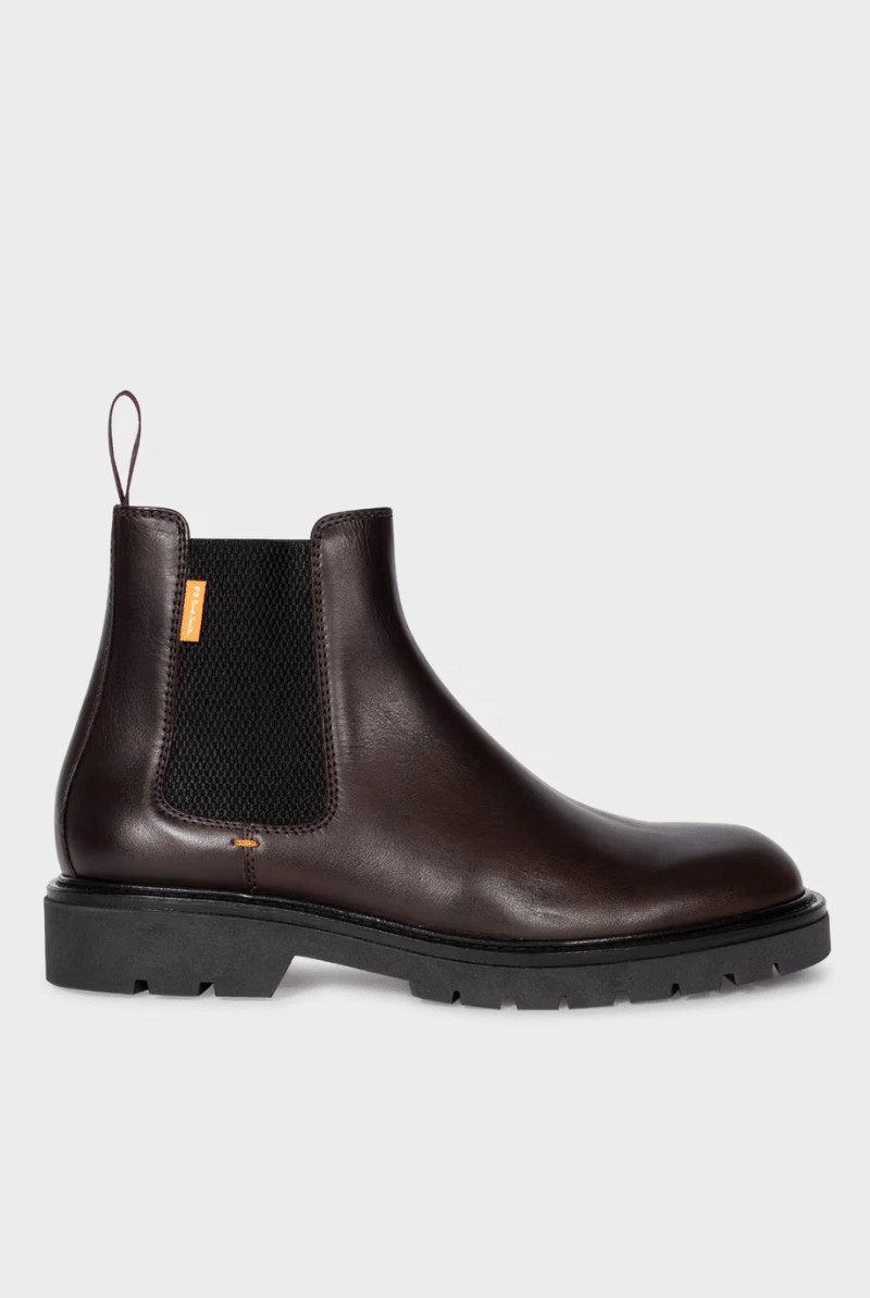 Boots - Paul Smith - Xenon Boots in Dark Brown - Archery Close