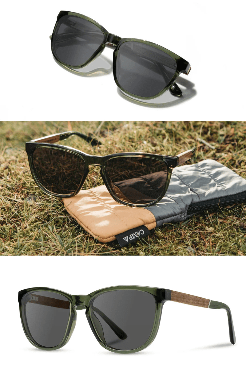 Arrowcrest - Fern Sunglasses - Shwood Eyewear - Archery Close