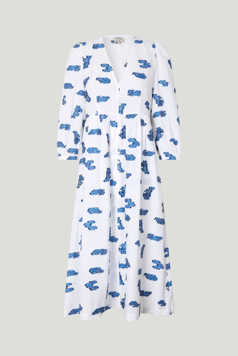 Asina dress in blue bouquet - Baum und Pferdgarten - Archery Close