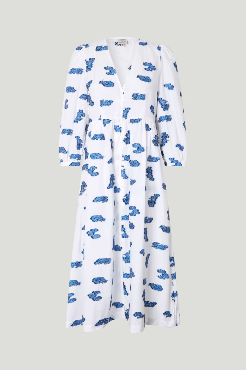 Asina dress in blue bouquet - Baum und Pferdgarten - Archery Close