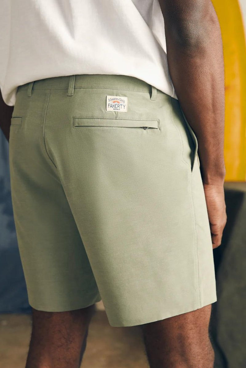 Belt Loop All Day Shorts - Faherty Brand - Archery Close