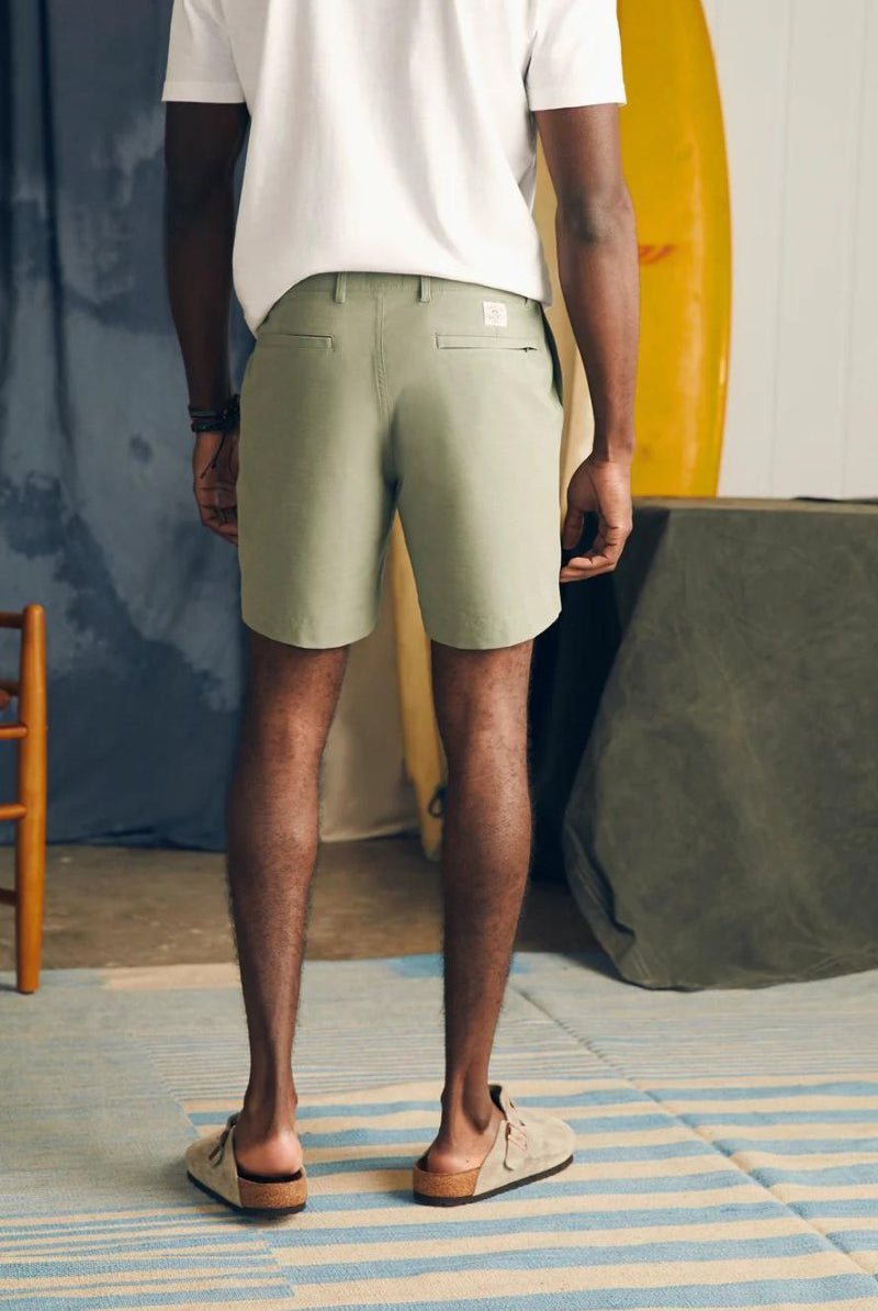 Belt Loop All Day Shorts - Faherty Brand - Archery Close
