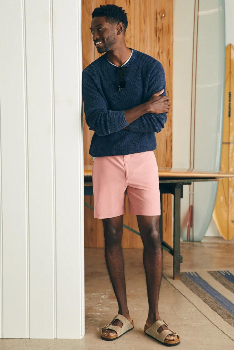 Faherty Brand Belt Loop All Day Shorts - Archery Close Men's