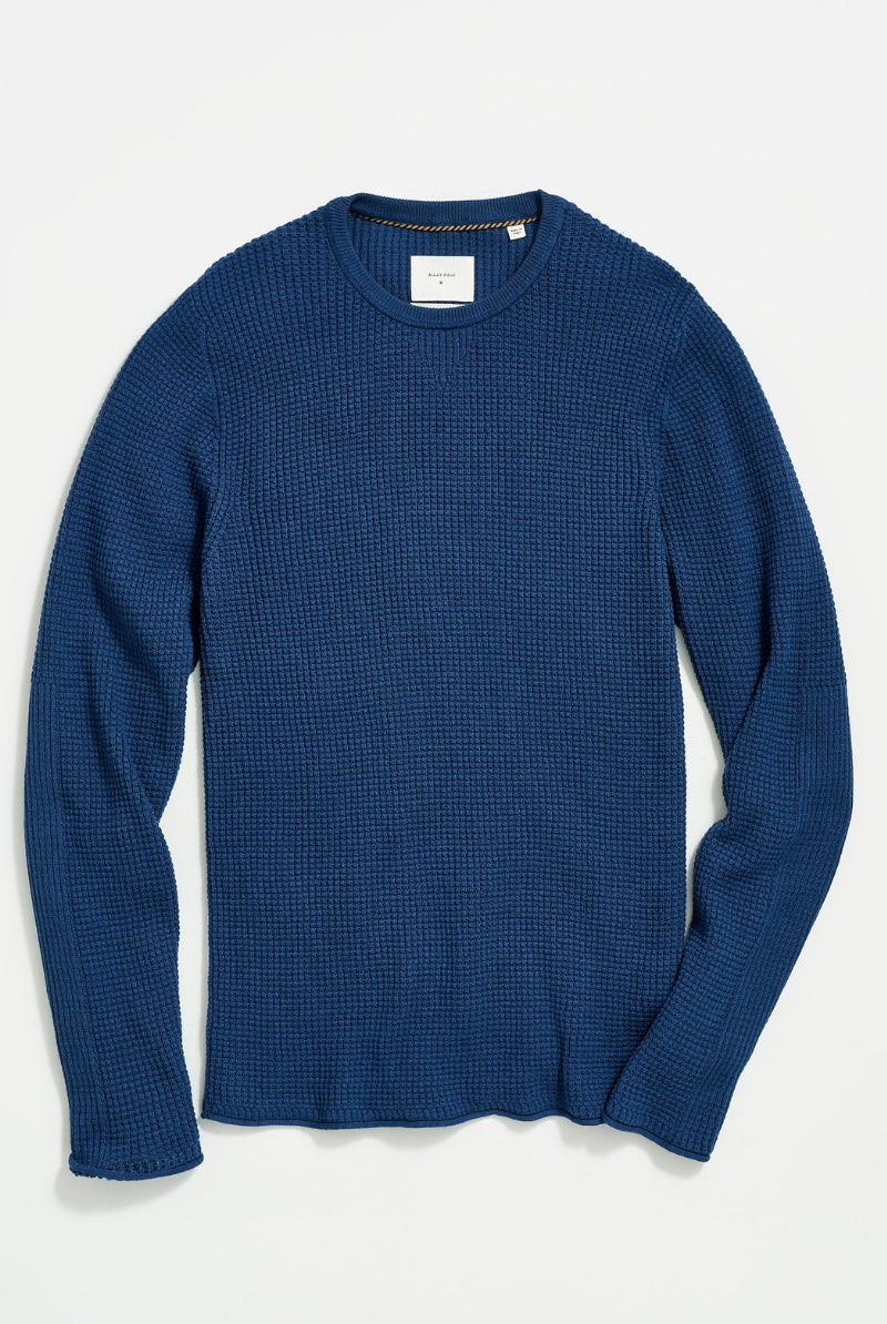 Billy Reid Mini Waffle Crew - Archery Close Men's