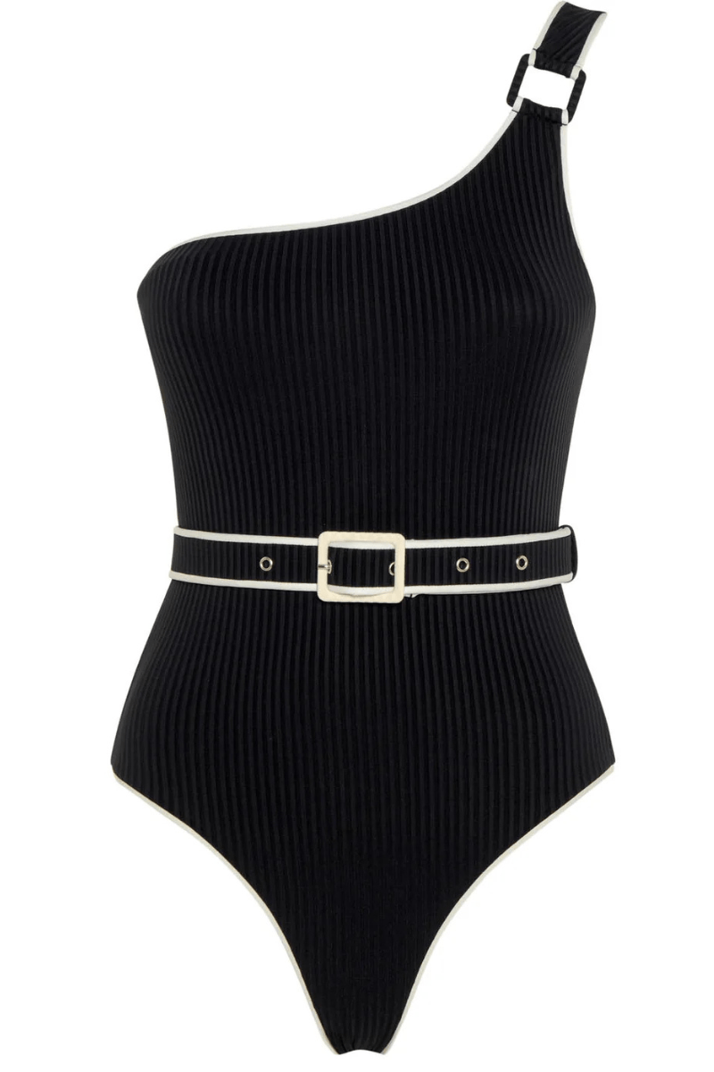 Black Electra One Piece - Paolita - Archery Close