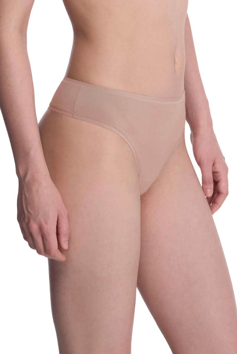 Bliss Bare Cotton Thong - Natori - Archery Close