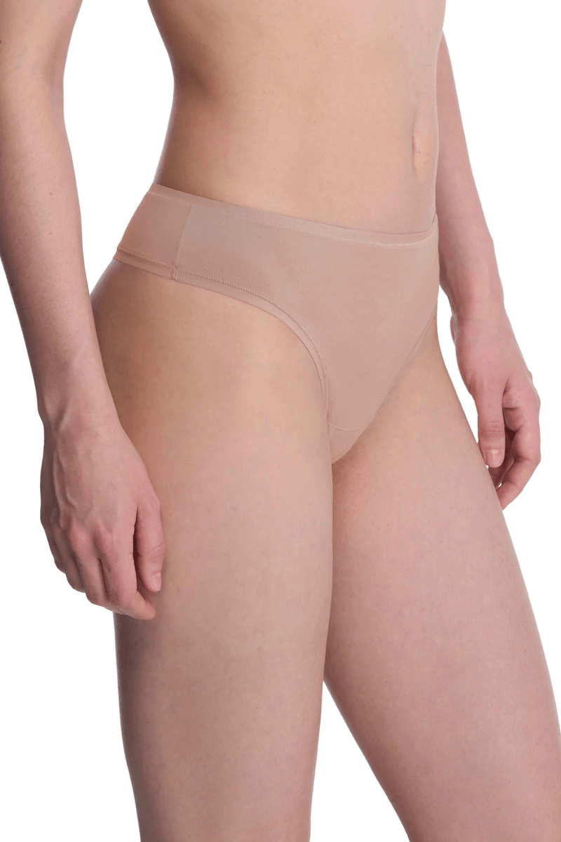 Bliss Bare Cotton Thong - Natori - Archery Close