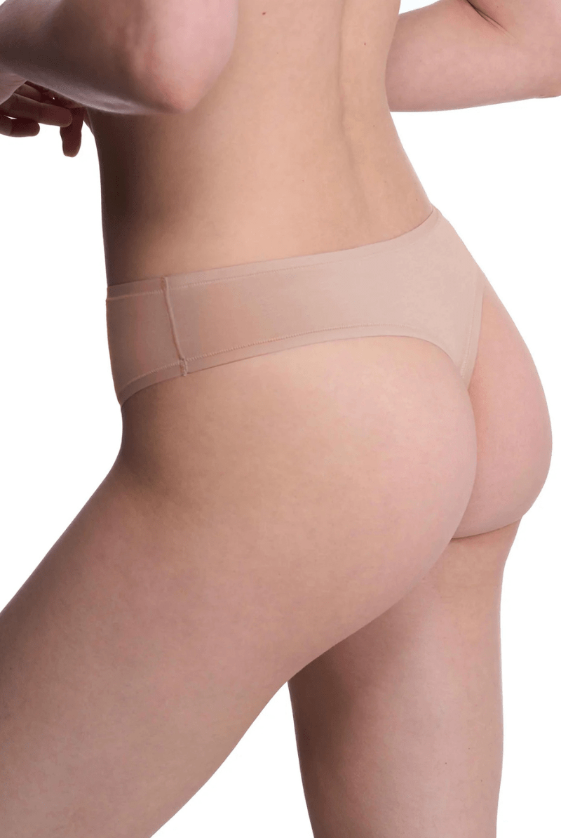 Bliss Bare Cotton Thong - Natori - Archery Close