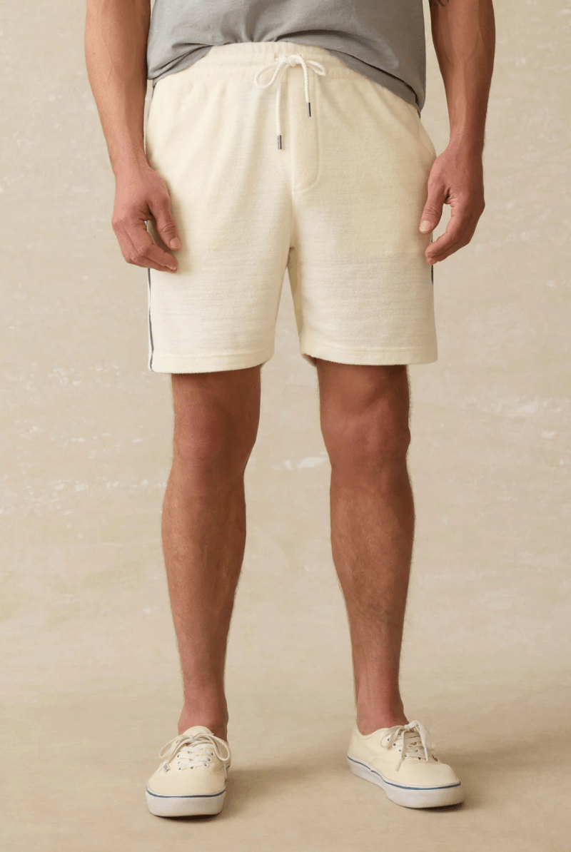 Cabana Towel Terry Sweatshort - Faherty Brand - Archery Close
