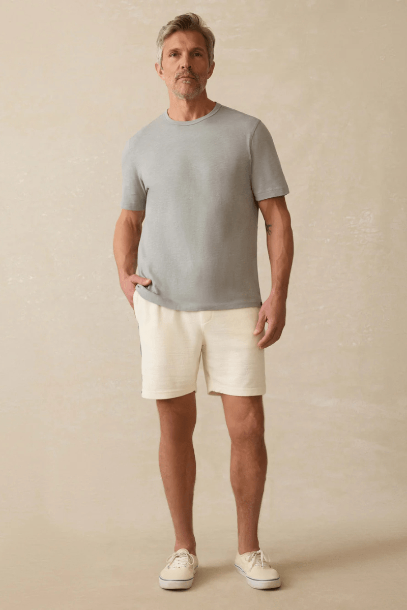 Cabana Towel Terry Sweatshort - Faherty Brand - Archery Close