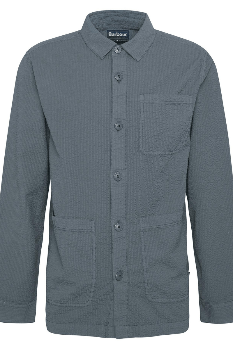 Callercove Seersucker Long - Sleeved Shirt - Barbour - Archery Close