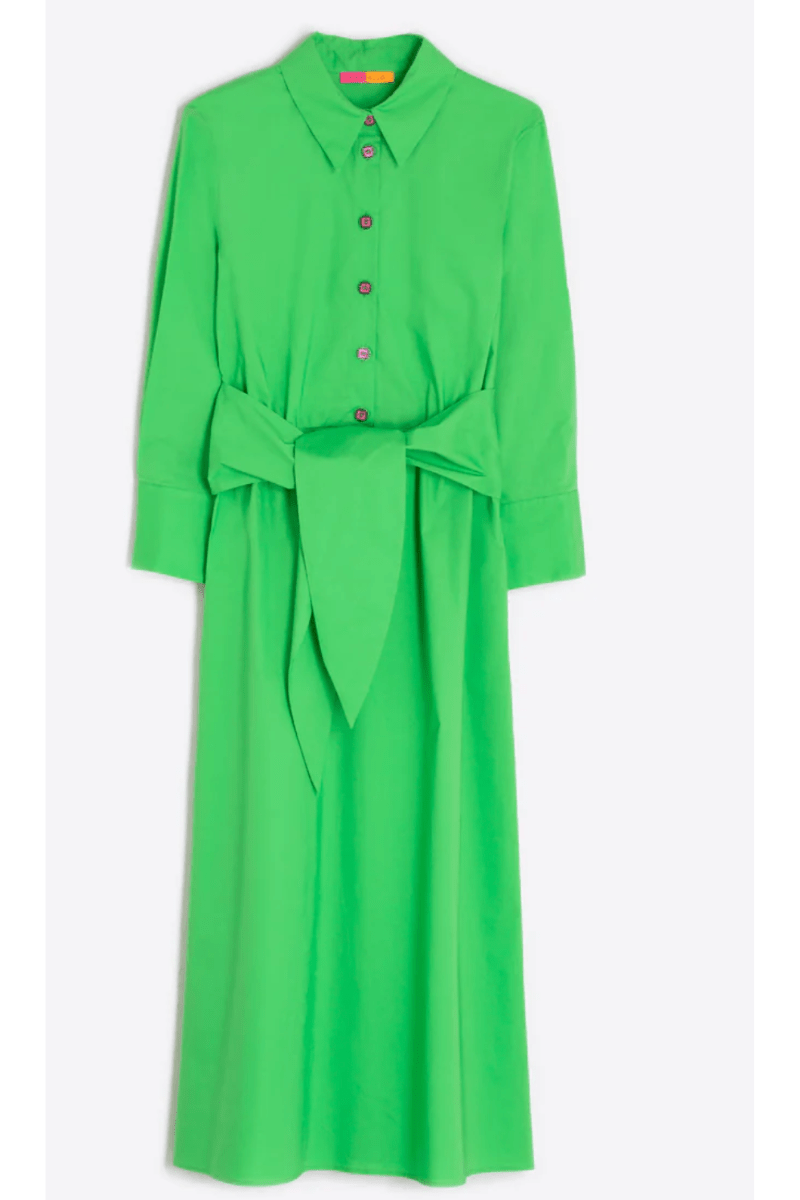 Camisero Dress in Green - Vilagallo - Archery Close