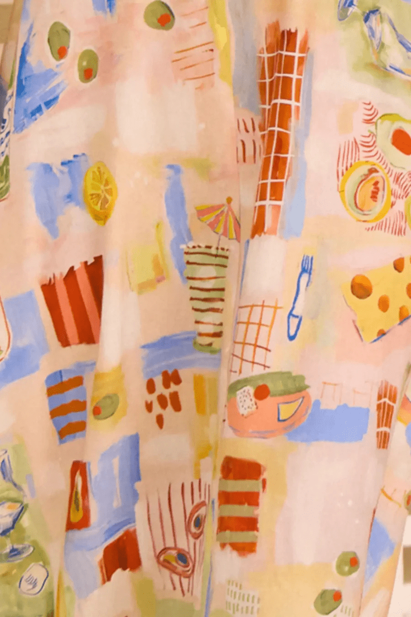 Casey Dress in Happy Hour - Hunter Bell - Archery Close