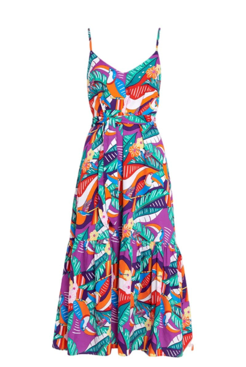 Celia dress in Tropicana - Paolita - Archery Close