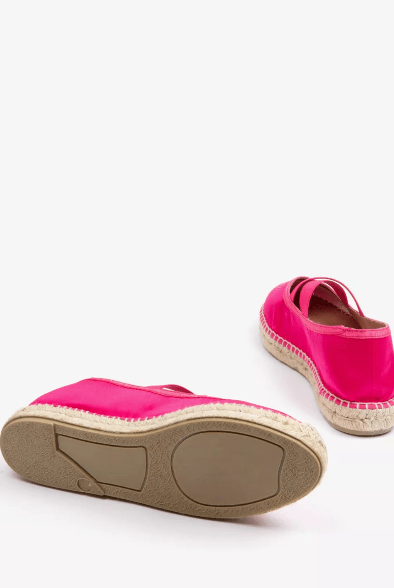 Chico Satin Espadrille in Peony - Penelope Chilvers - Archery Close