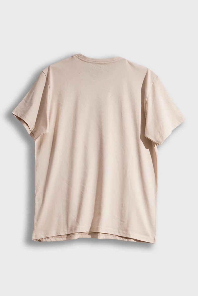 Chill Tee in Natural - Iron and Resin - Archery Close