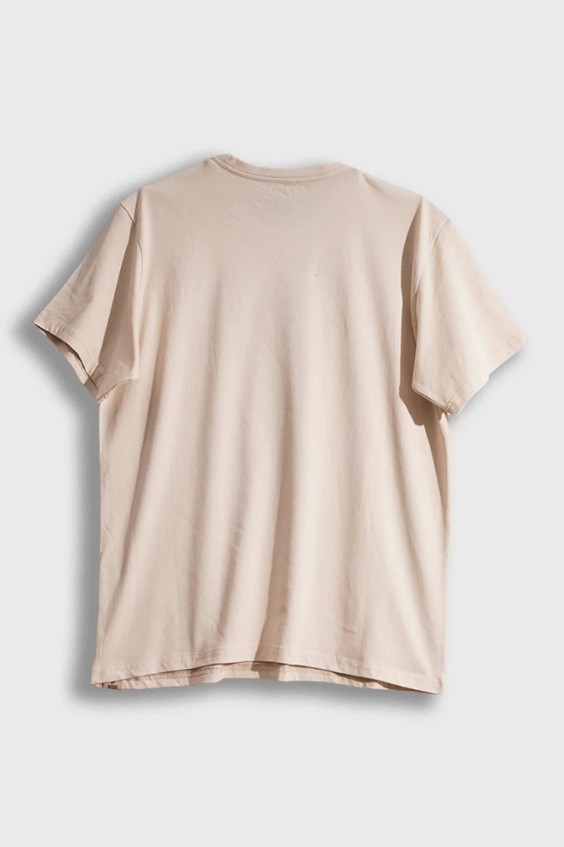 Chill Tee in Natural - Iron and Resin - Archery Close