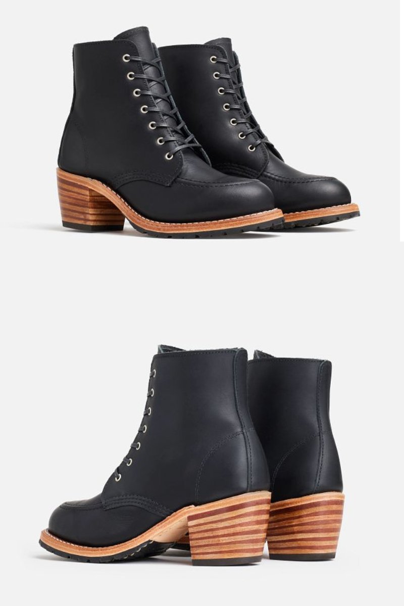 Clara Boot in Black - Red Wing Shoes - Archery Close